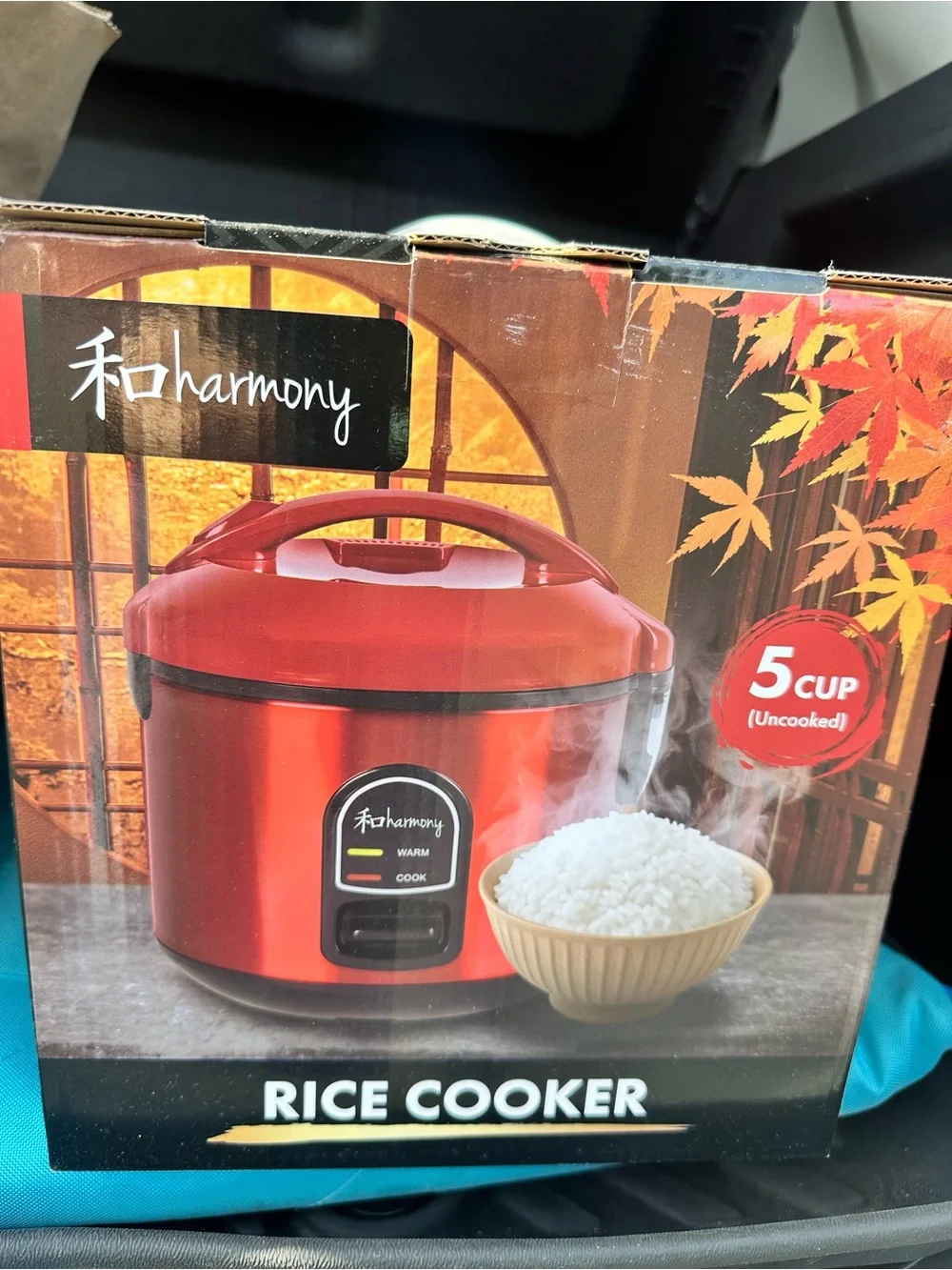 5-Cup Red Rice Cooker – One-Touch Cooking 2 Set - Picture 2 of 4